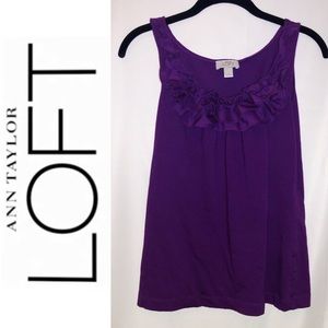Ann Taylor LOFT Ruffled Cami